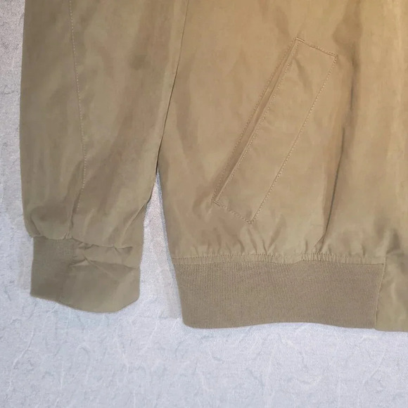 Arnold Palmer Men's Green Suede-Like  Long Sleeve Jacket Size 42-44 Large - Picture 4 of 11